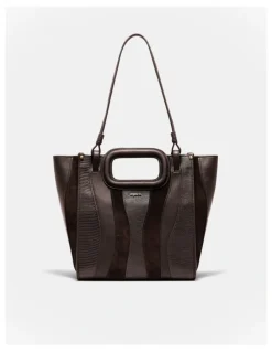 Mimco Harlowe Tote Bag in Bitter Chocolate