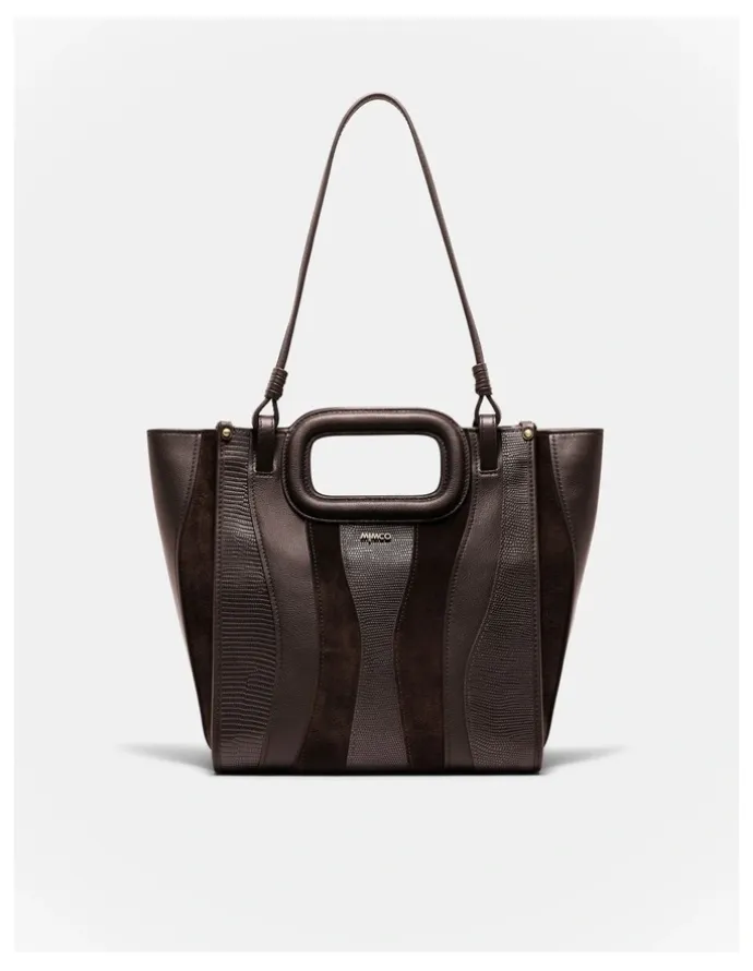 Mimco Harlowe Tote Bag in Bitter Chocolate