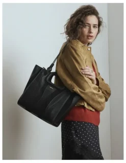 Mimco Harlowe Tote Bag in Black
