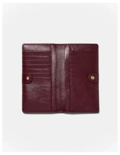 Mimco Kew Wallet in Merlot