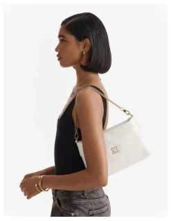 Mimco Link Chain Shoulder Bag Strap in Light Gold