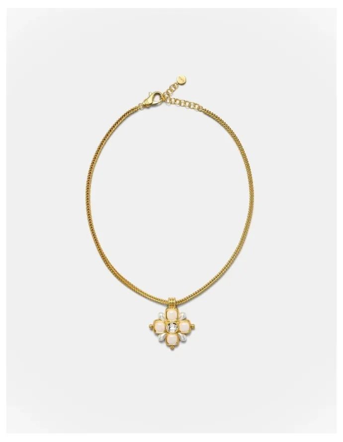 Mimco Liora Necklace in Pearl