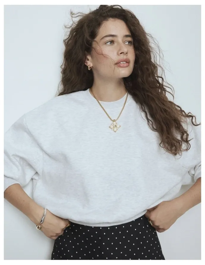 Mimco Liora Necklace in Pearl