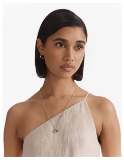 Mimco Lovely Trio Necklace in Silver
