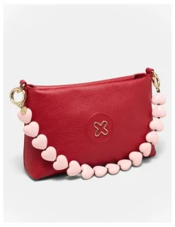 Mimco Lover Bag Necklace in Petal