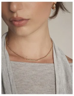 Mimco Lucky Coin Duo Necklace in Gold