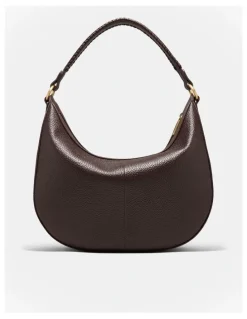 Mimco Luna Crescent Bag in Cocoa