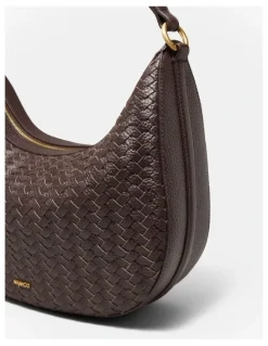 Mimco Luna Crescent Bag in Cocoa