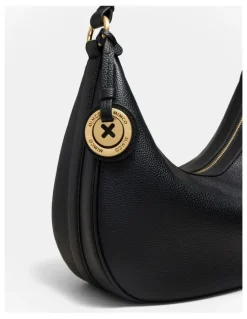 Mimco Luna Crescent Bag in Black