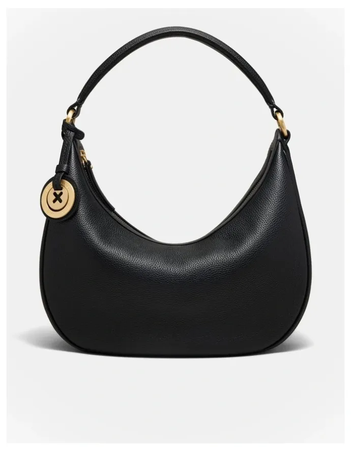 Mimco Luna Crescent Bag in Black