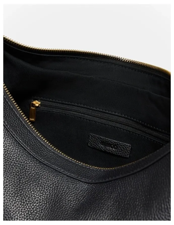 Mimco Luna Crescent Bag in Black