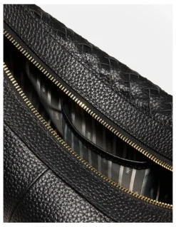 Mimco Luna Crescent Bag in Black