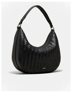 Mimco Luna Crescent Bag in Black