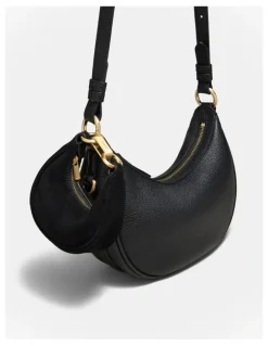 Mimco Luna Mini Bag Charm in Black