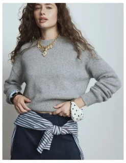 Mimco Luna Mini Bag Charm in Dot Print