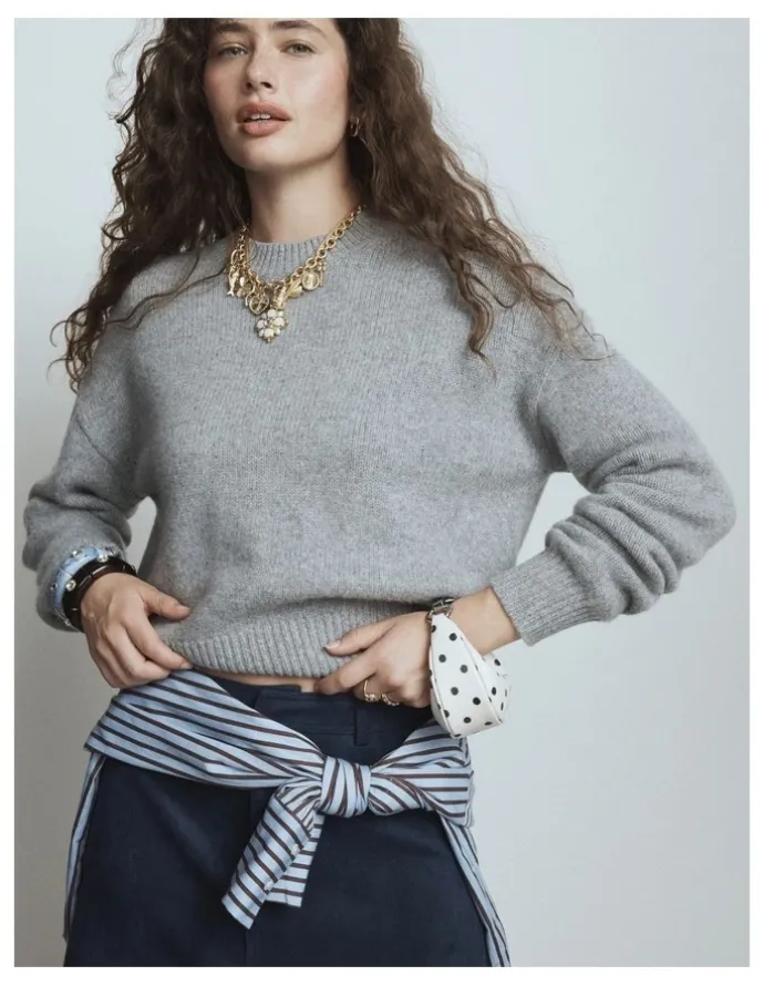 Mimco Luna Mini Bag Charm in Dot Print