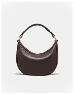 Mimco Luna Mini Crescent Bag in Cocoa