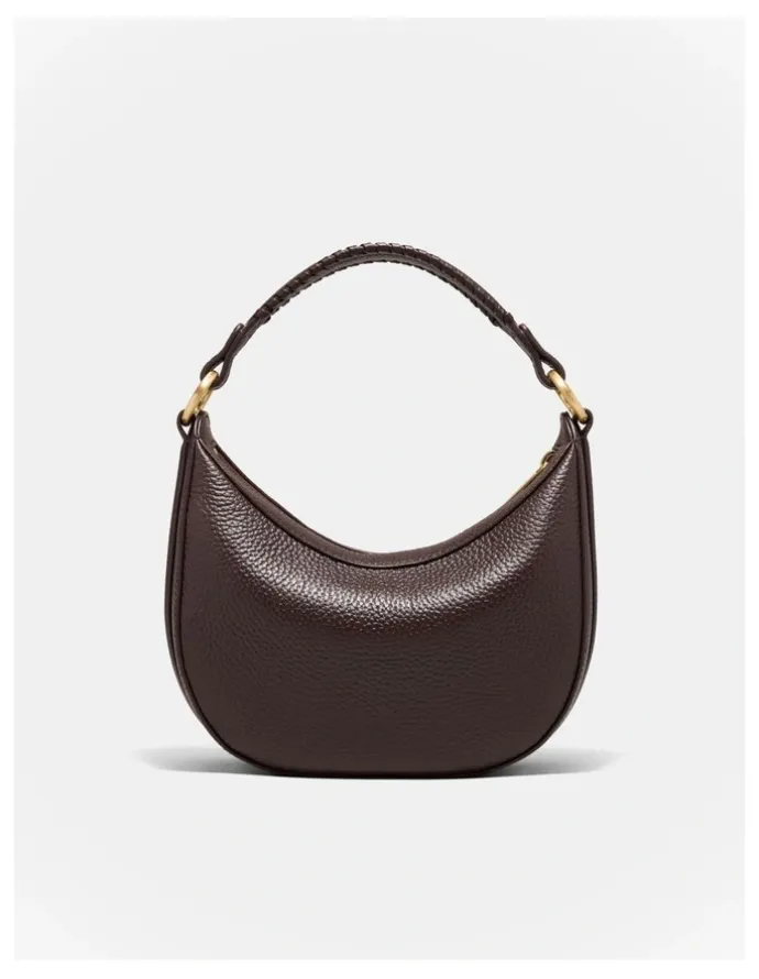 Mimco Luna Mini Crescent Bag in Cocoa