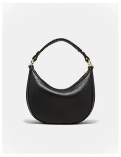 Mimco Luna Mini Crescent Bag in Black