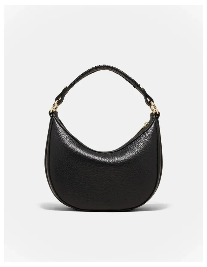 Mimco Luna Mini Crescent Bag in Black