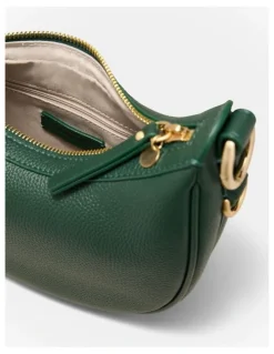 Mimco Luna Mini Crescent Bag in Thyme