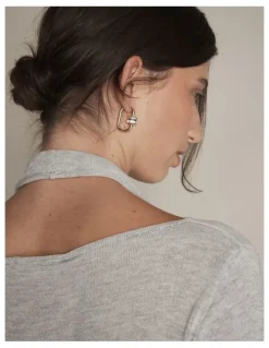 Mimco Marla Hoop Earrings in Gold