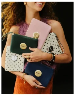 Mimco Mim Pouch in Bitter Chocolate