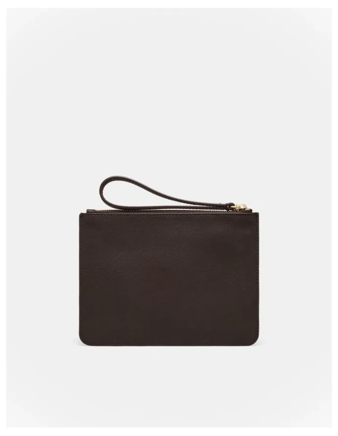 Mimco Mim Pouch in Bitter Chocolate
