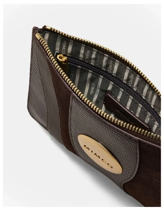 Mimco Mim Pouch in Bitter Chocolate