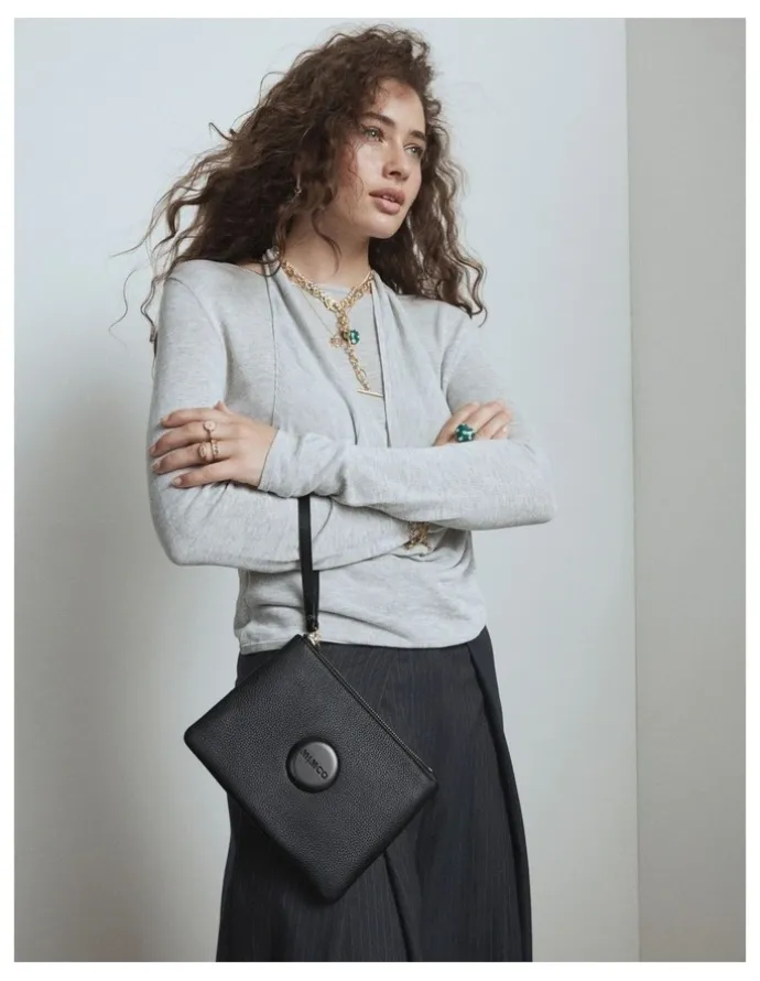 Mimco Mim Pouch in Black