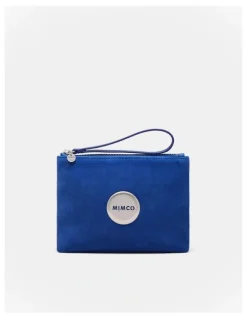 Mimco Mim Pouch in Cobalt