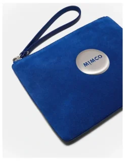 Mimco Mim Pouch in Cobalt
