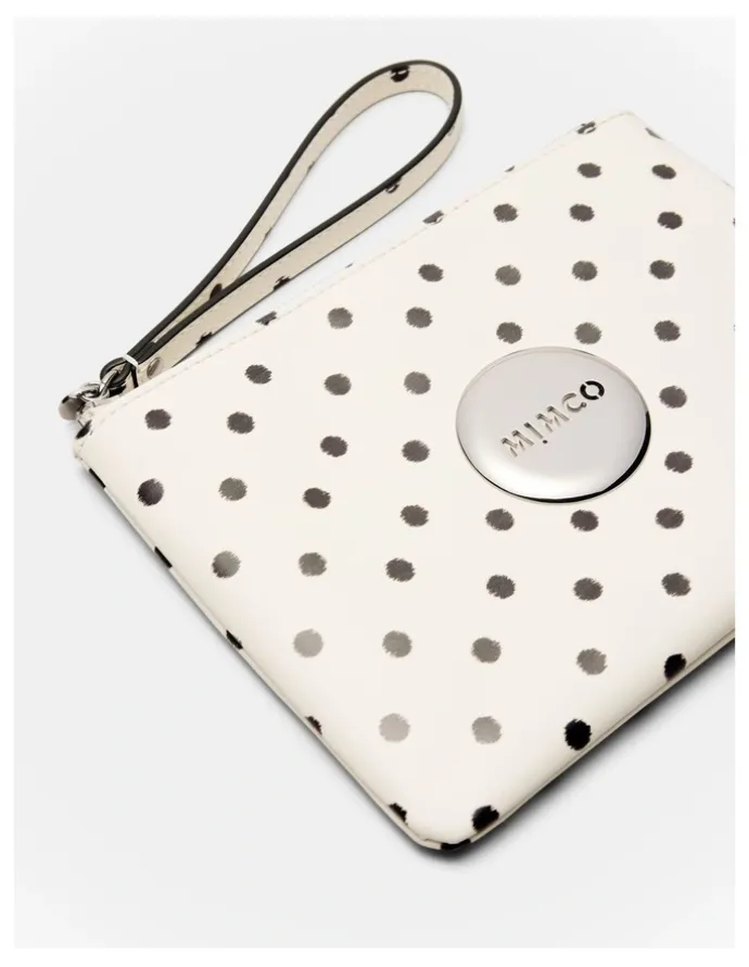 Mimco Mim Pouch in Dot Print