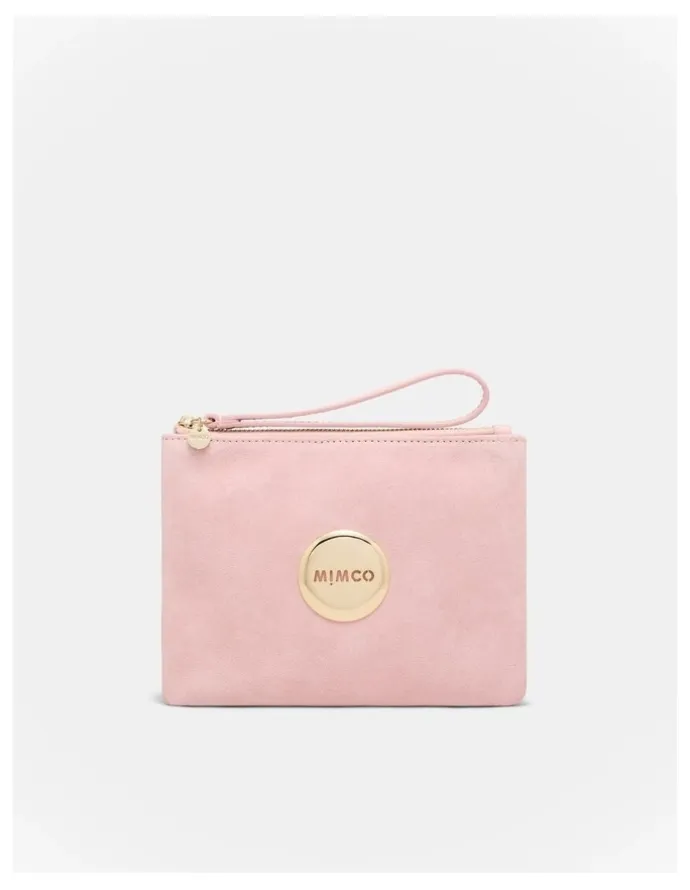 Mimco Mim Pouch in Pink Salt