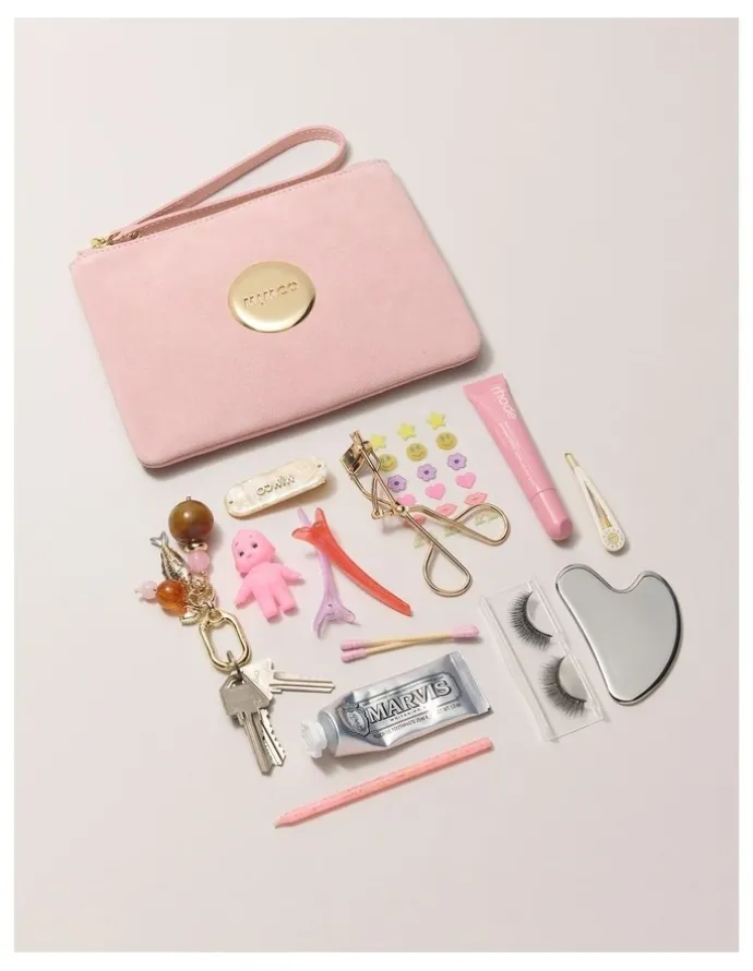 Mimco Mim Pouch in Pink Salt
