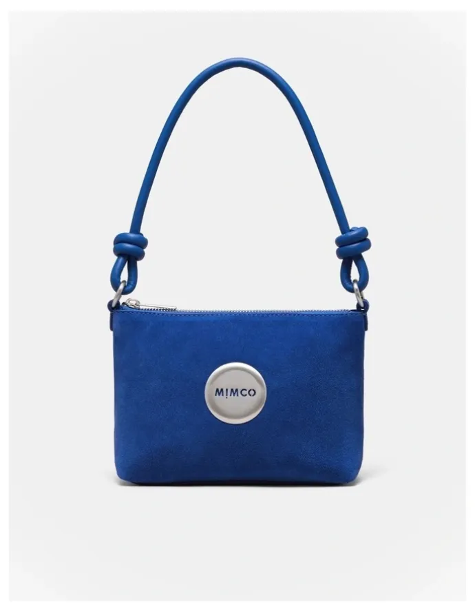 Mimco Mim Pouch Shoulder Bag in Cobalt