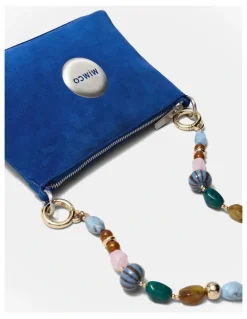 Mimco Mim Pouch Shoulder Bag in Cobalt