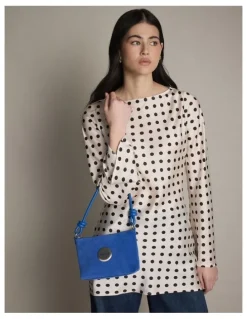 Mimco Mim Pouch Shoulder Bag in Cobalt