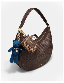 Mimco Mimco Bear Bag Charm in Midnight