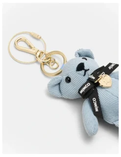 Mimco Mimco Bear Bag Charm in Blue