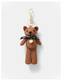 Mimco Mimco Bear Bag Charm in Gingerbread