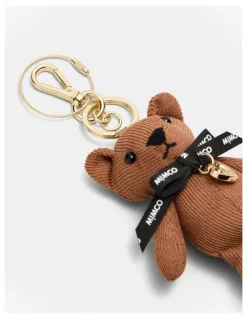 Mimco Mimco Bear Bag Charm in Gingerbread
