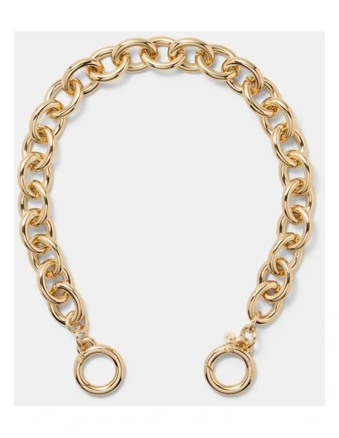 Mimco Missing Link Bag Nck in Gold