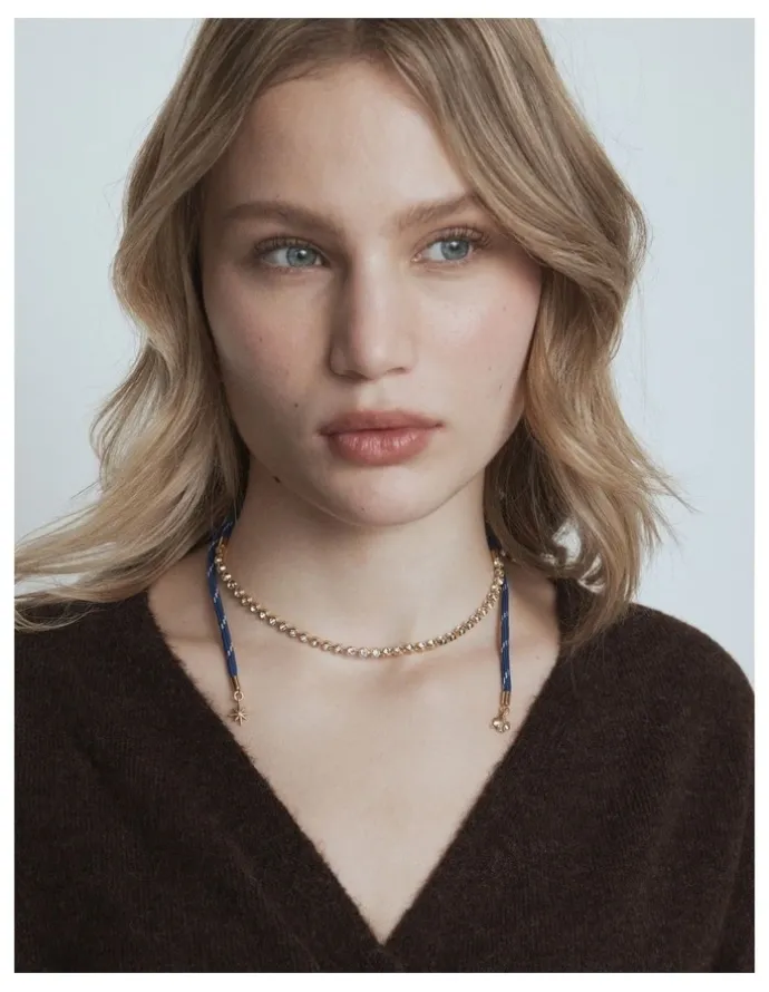 Mimco Pacifica Necklace in Cobalt
