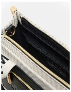 Mimco Patch Mini Tote Bag in Black Natural