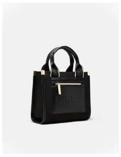Mimco Patch Mini Tote Bag in Black