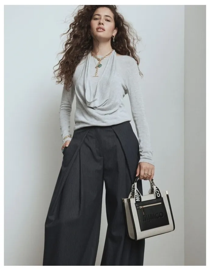 Mimco Patch Tote Bag in Black Natural