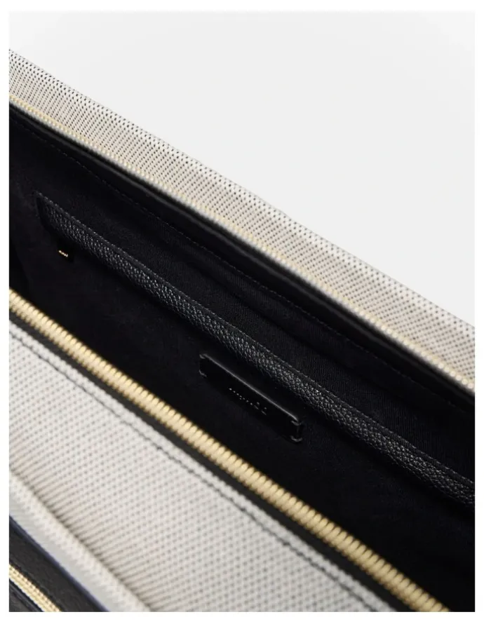 Mimco Patch Tote Bag in Black Natural