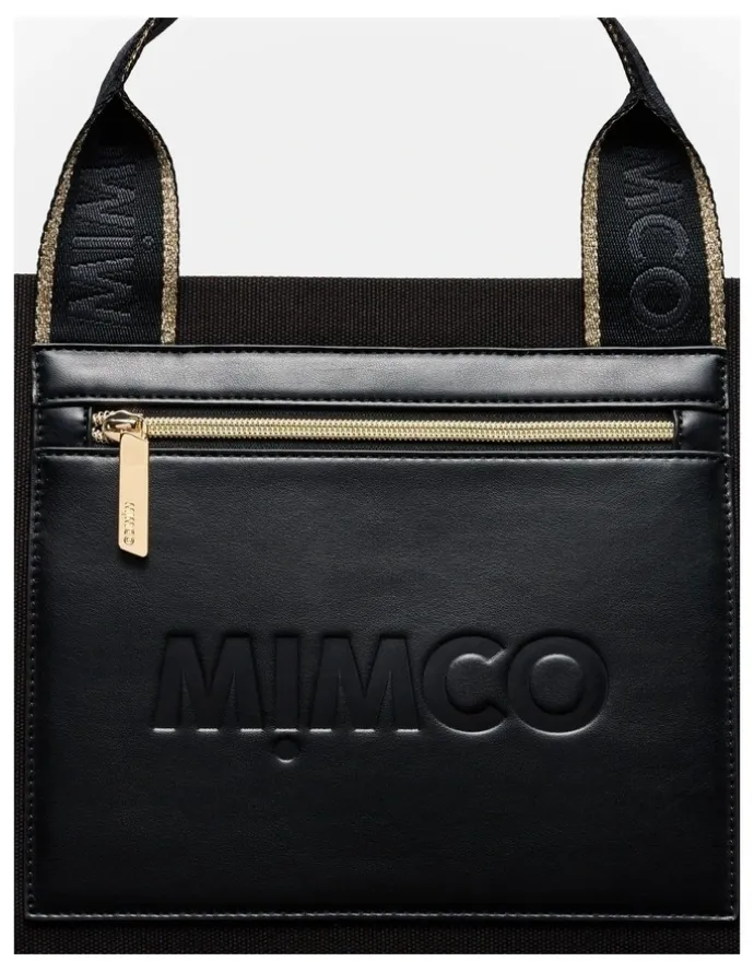 Mimco Patch Tote Bag in Black