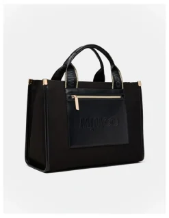 Mimco Patch Tote Bag in Black